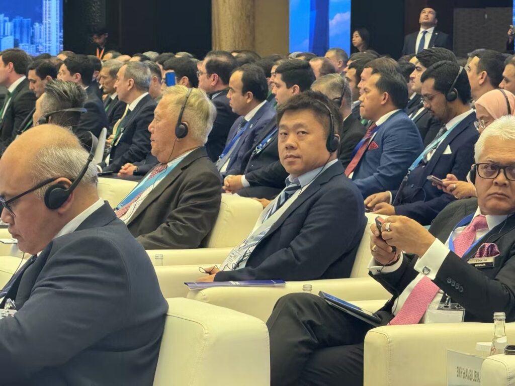 Figure 7: Our Managing Director, Zhang Lei, participating in the Uzbekistan-Malaysia Business Forum
