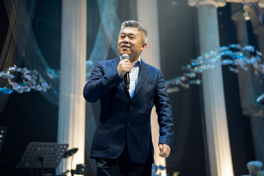 Figure 7: Managing Director Zhang Lei Delivering His Speech